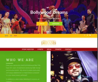 Dreamsperfected.com(Bollywood Dreams) Screenshot