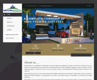 Dreamsrealty.in(Dreams Realty) Screenshot