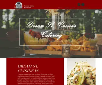 Dreamstreetcuisinecatering.com(Mysite) Screenshot