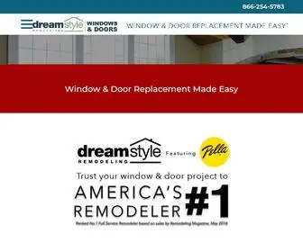 Dreamstylewindowsanddoors.com(Dreamstyle Remodeling) Screenshot