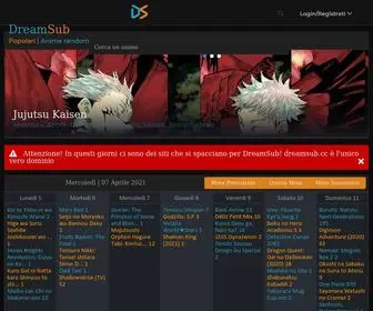 Dreamsub.cc(Download e Streaming Anime Sub ITA e ITA) Screenshot