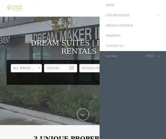 Dreamsuites.ca(Dream Suites) Screenshot