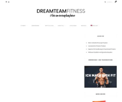Dreamteamfitness.de(Dreamteamfitness) Screenshot