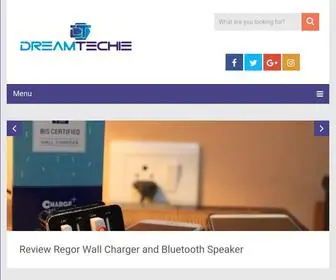 Dreamtechie.com(Tech Blog) Screenshot
