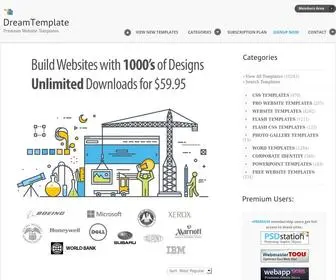 Dreamtemplate.com(Website Templates) Screenshot