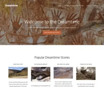 Dreamtime.net.au(Stories of the Dreaming) Screenshot