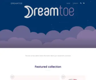 Dreamtoe.com(dreamtoe) Screenshot