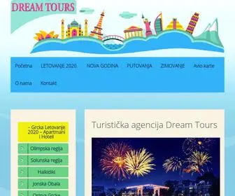 Dreamtours.rs(Turisticke agencije Leskovac) Screenshot