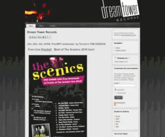 Dreamtowerrecords.com(Dream Tower Records) Screenshot