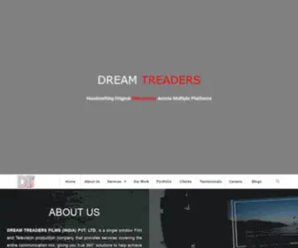 Dreamtreaders.com(Dream Treaders Films) Screenshot