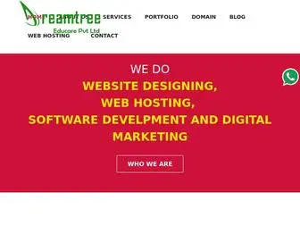 Dreamtree.co.in(Website Designing Delhi) Screenshot