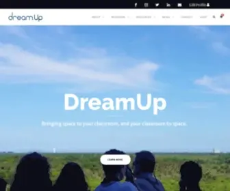 Dreamup.org(Educational Space Research for Students) Screenshot