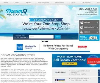 Dreamvacations.com(Dream Vacations) Screenshot