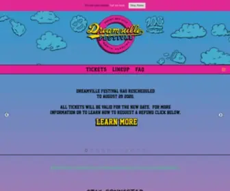 Dreamvillefest.com(Dreamville Music Festival) Screenshot