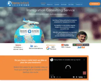 Dreamvisas.com(Canada Immigration) Screenshot