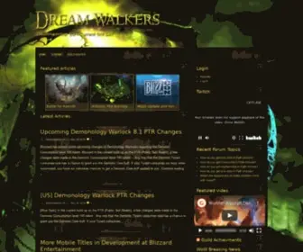 Dreamwalkers.wf(Забота о здоровье) Screenshot