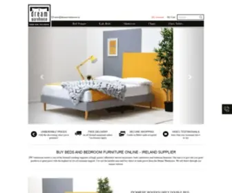 Dreamwarehouse.ie(Buy Beds and Bedroom Furniture Online) Screenshot