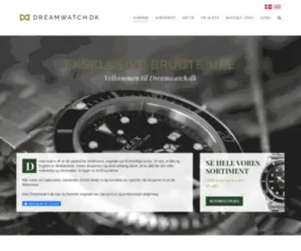 Dreamwatch.dk(Eksklusive brugte ure fra bl.a) Screenshot