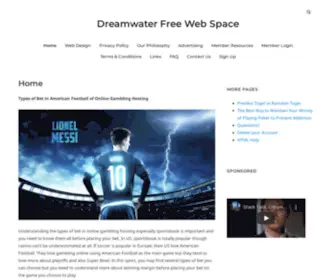Dreamwater.org(Dreamwater) Screenshot