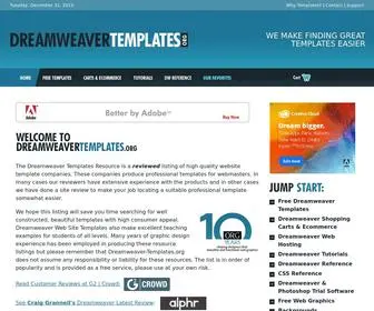 Dreamweaver-Templates.org(Dreamweaver Templates Resources) Screenshot