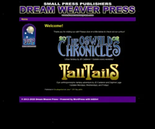 Dreamweaverpress.com(Dreamweaverpress) Screenshot