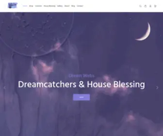 Dreamwebsdreamcatchers.com(Dream Webs) Screenshot