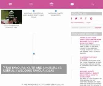 Dreamwedding.com(Planning for the Dream Wedding) Screenshot