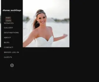 Dreamweddingsmexico.com(Cancun Wedding Planners) Screenshot