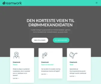 Dreamwork.no(Hjem) Screenshot