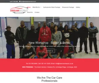 Dreamworksautohouse.co.za(Domain registered on behalf of our client by) Screenshot