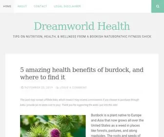 DreamWorldhealth.com(Tips on nutrition) Screenshot