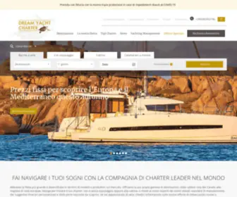 Dreamyachtcharter.it(Dream Yacht Charter) Screenshot