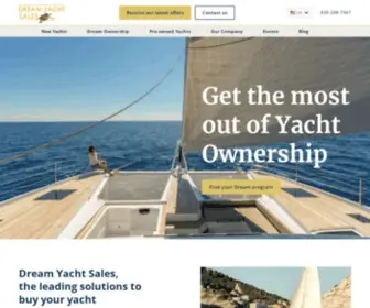 Dreamyachtsales.com(Dream Yacht Sales) Screenshot