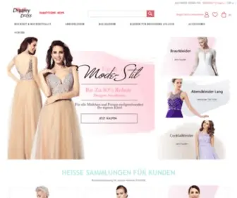 Dreamydress.ch(Günstige Abendkleider & Ballkleider & Brautkleider Schweiz Online) Screenshot