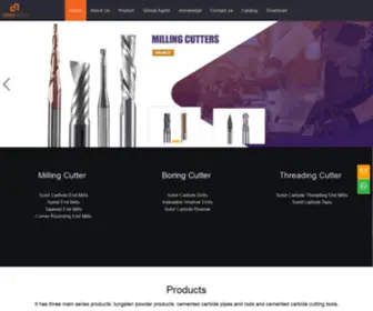 Dreanique.com(Milling Cutter) Screenshot