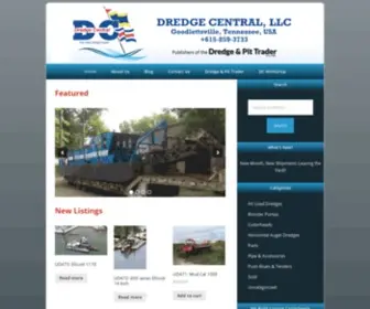 Dredgecentral.com(Dredge Central) Screenshot