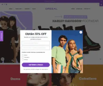 Dreeal.com(Marcas de Zapatos y Accesorios Mexicanos) Screenshot