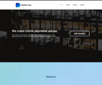 Dreftorpay.com(We make online payments simple. DreftorPay) Screenshot