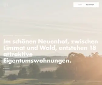 Dreifoehren.ch(Dreiföhren) Screenshot