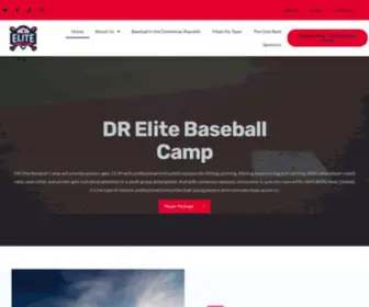 Drelitebaseballcamp.com(DR Elite Baseball Camp) Screenshot