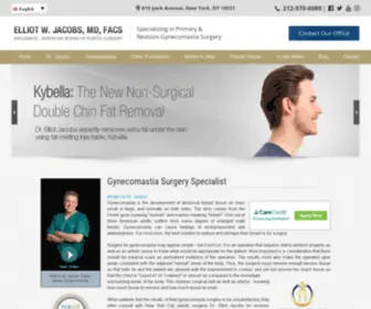 Drelliotjacobs.com(Gynecomastia Surgery in New York) Screenshot