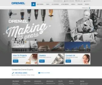 Dremel.com.sg Screenshot