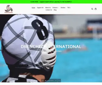 Drenchedsport.com(Drenched International) Screenshot