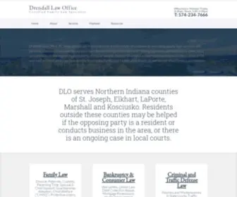 Drendall-Lawoffice.com(Drendall Law Office) Screenshot