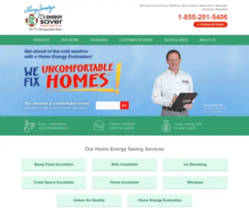 Drenergysaverct.com(Connecticut Home Energy Contractor) Screenshot