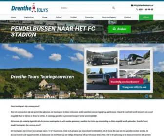 Drenthetours.nl(Drenthe Tours) Screenshot