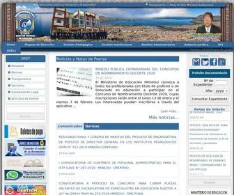 Drepuno.gob.pe(Dirección) Screenshot