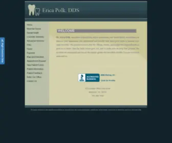 Drericapolk.com(Erica Polk) Screenshot