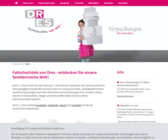 Dres-Faltschachteln.de(Dres Faltschachteln) Screenshot