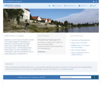 Dresden-Uebigau.de(Übigau online) Screenshot